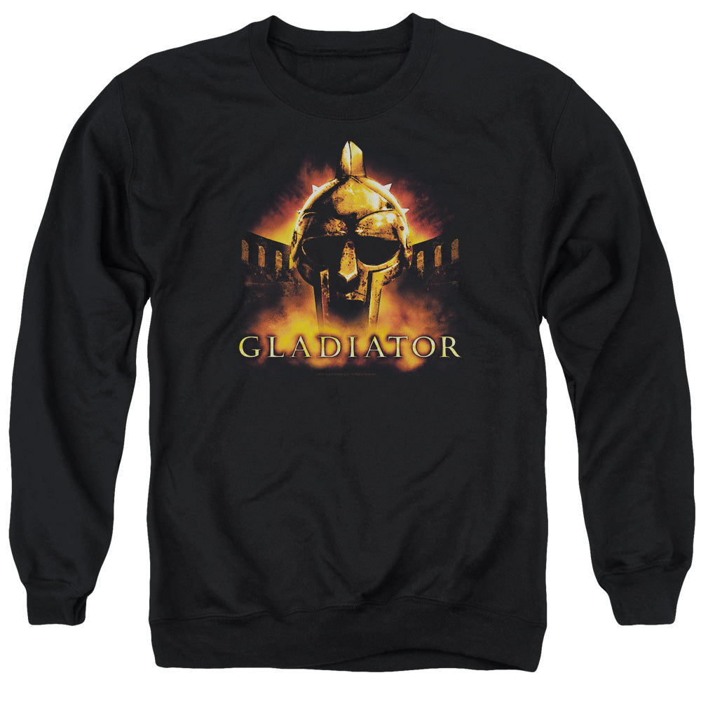 Gladiator My Name Is Mens Crewneck Sweatshirt Black Officially Licensed