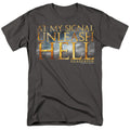 Gladiator Unleash Hell Mens T Shirt Black Officially Licensed