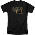 Gladiator Unleash Hell Mens Tall T Shirt Black Officially Licensed