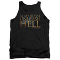 Gladiator Unleash Hell Mens Tank Top Shirt Black Officially Licensed