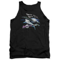 Galaxy Quest Never Surrender Mens Tank Top Shirt Black Officially Licensed