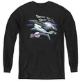 Galaxy Quest Never Surrender Long Sleeve Kids Youth T Shirt Black Officially Licensed