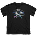 Galaxy Quest Never Surrender Kids Youth T Shirt Black Officially Licensed