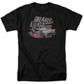 Grease Greased Lightening Mens T Shirt Black Officially Licensed