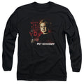 Pet Sematary I Want To Play Mens Long Sleeve Shirt Black Officially Licensed