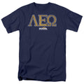 Old School Leo Mens T Shirt Navy Blue Officially Licensed