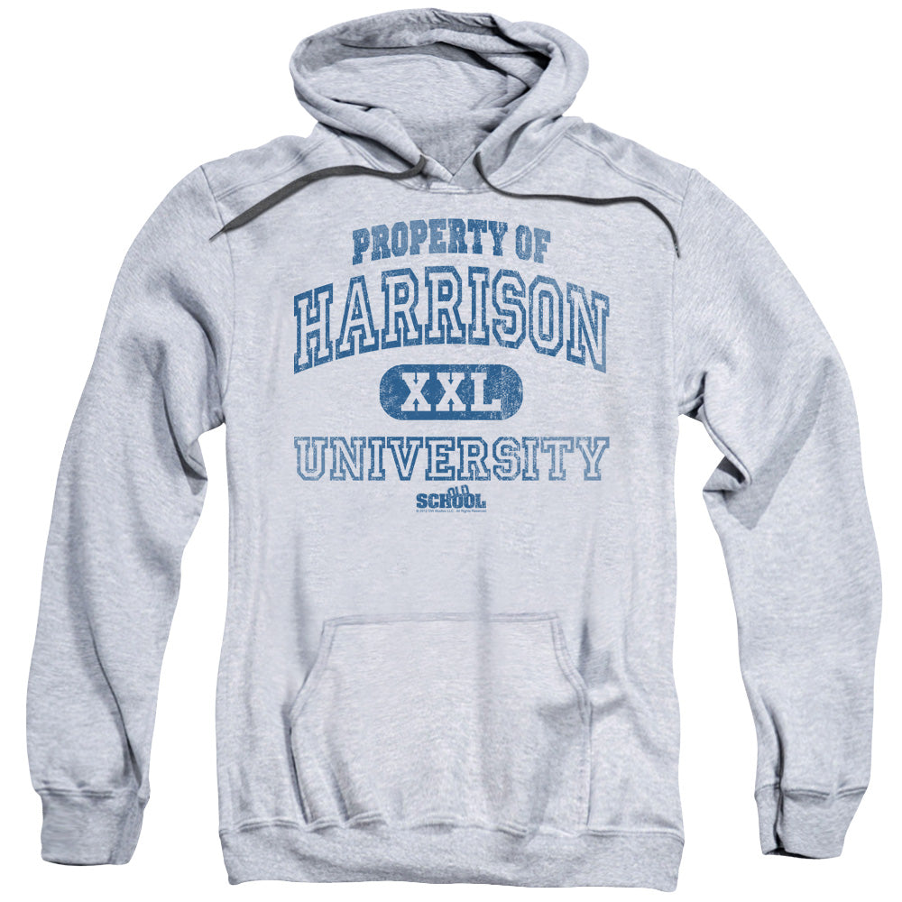 Old School Property Of Harrison Mens Hoodie Athletic Heather Officially Licensed