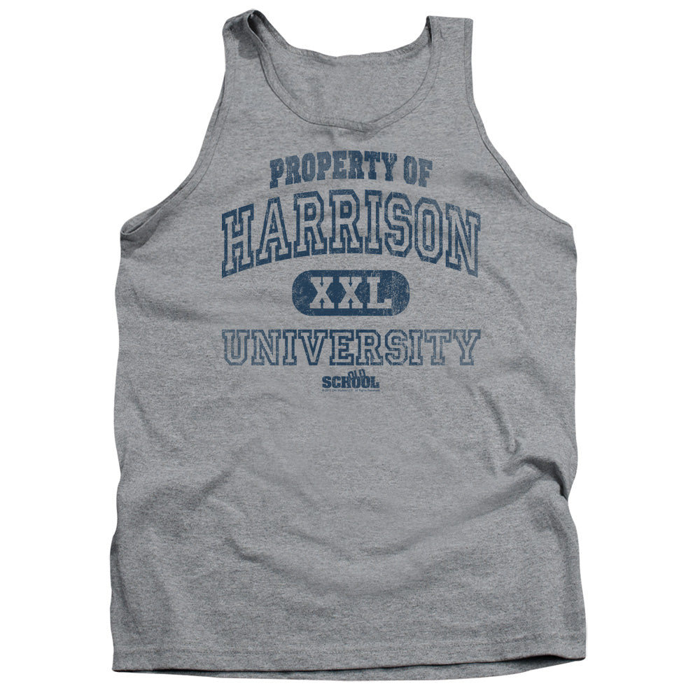 Old School Property Of Harrison Mens Tank Top Shirt Athletic Heather Officially Licensed