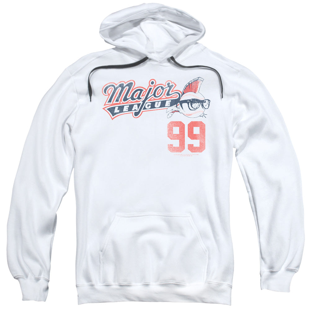 Major League 99 Mens Hoodie White Officially Licensed