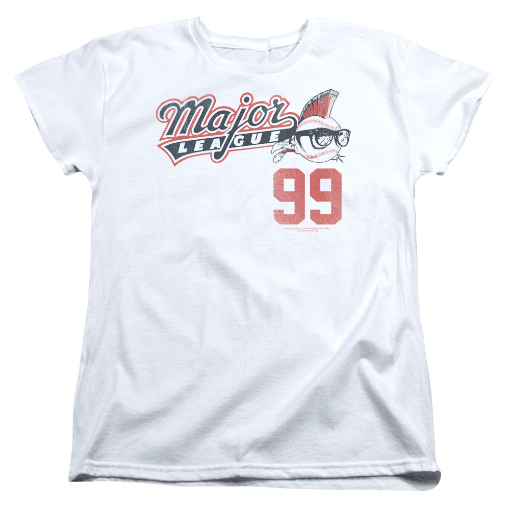 Major League 99 Womens T Shirt White Officially Licensed