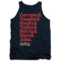 Major League Team Roster Mens Tank Top Shirt Navy Blue Officially Licensed