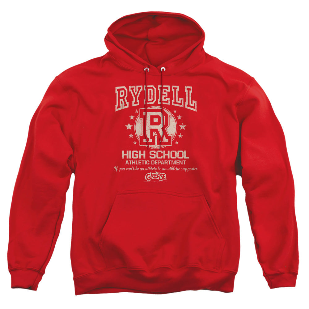 Grease Rydell High Mens Hoodie Red Officially Licensed