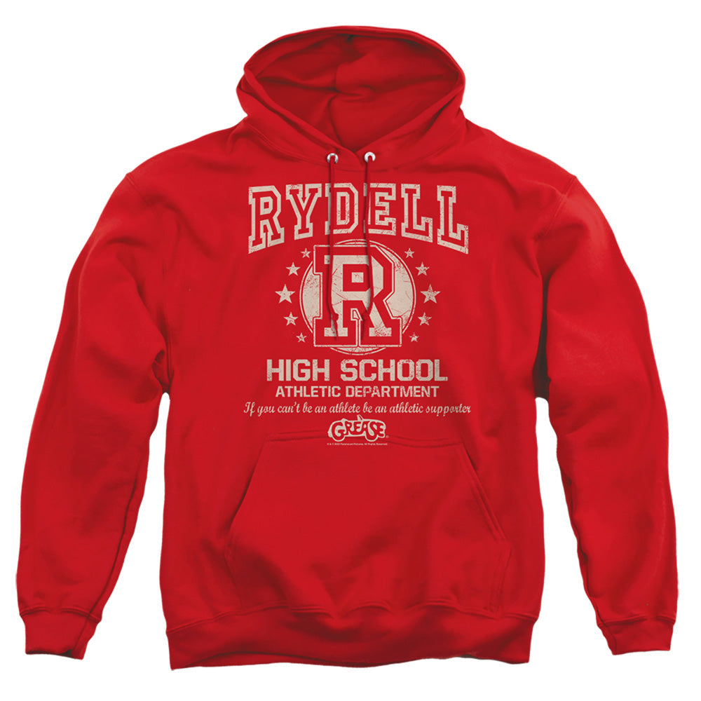 Grease Rydell High Mens Hoodie Red Officially Licensed