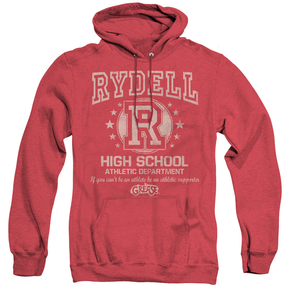 Grease Rydell High Heather Mens Hoodie Red Officially Licensed