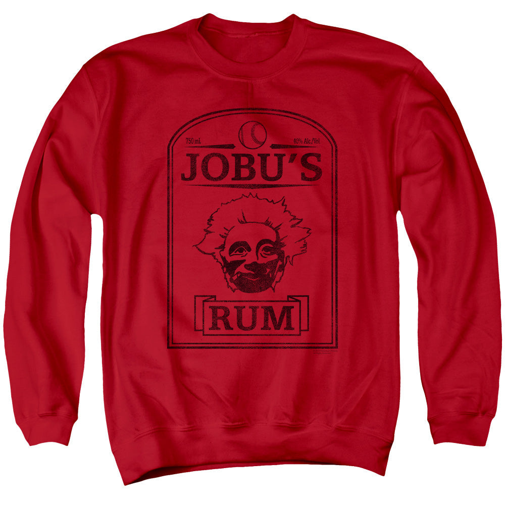 Major League Jobus Rum Mens Crewneck Sweatshirt Red Officially Licensed