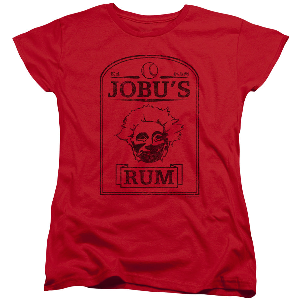 Major League Jobus Rum Womens T Shirt Red Officially Licensed