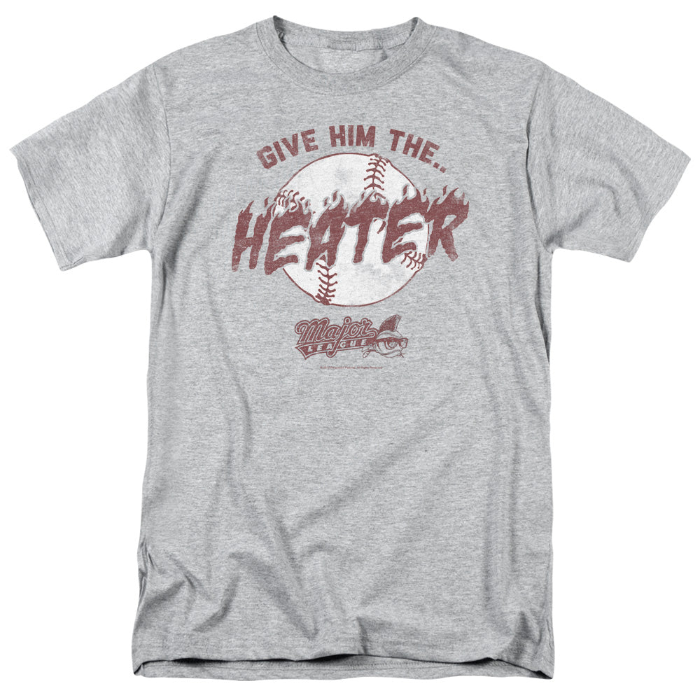 Major League The Heater Mens T Shirt Athletic Heather Officially Licensed