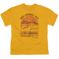 Forrest Gump Ultra Marathon Kids Youth T Shirt Gold Officially Licensed