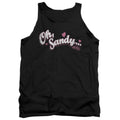 Grease Oh Sandy Mens Tank Top Shirt Black Officially Licensed