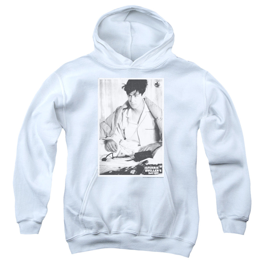 Ferris Buellers Day Off Cameron Kids Youth Hoodie White Officially Licensed