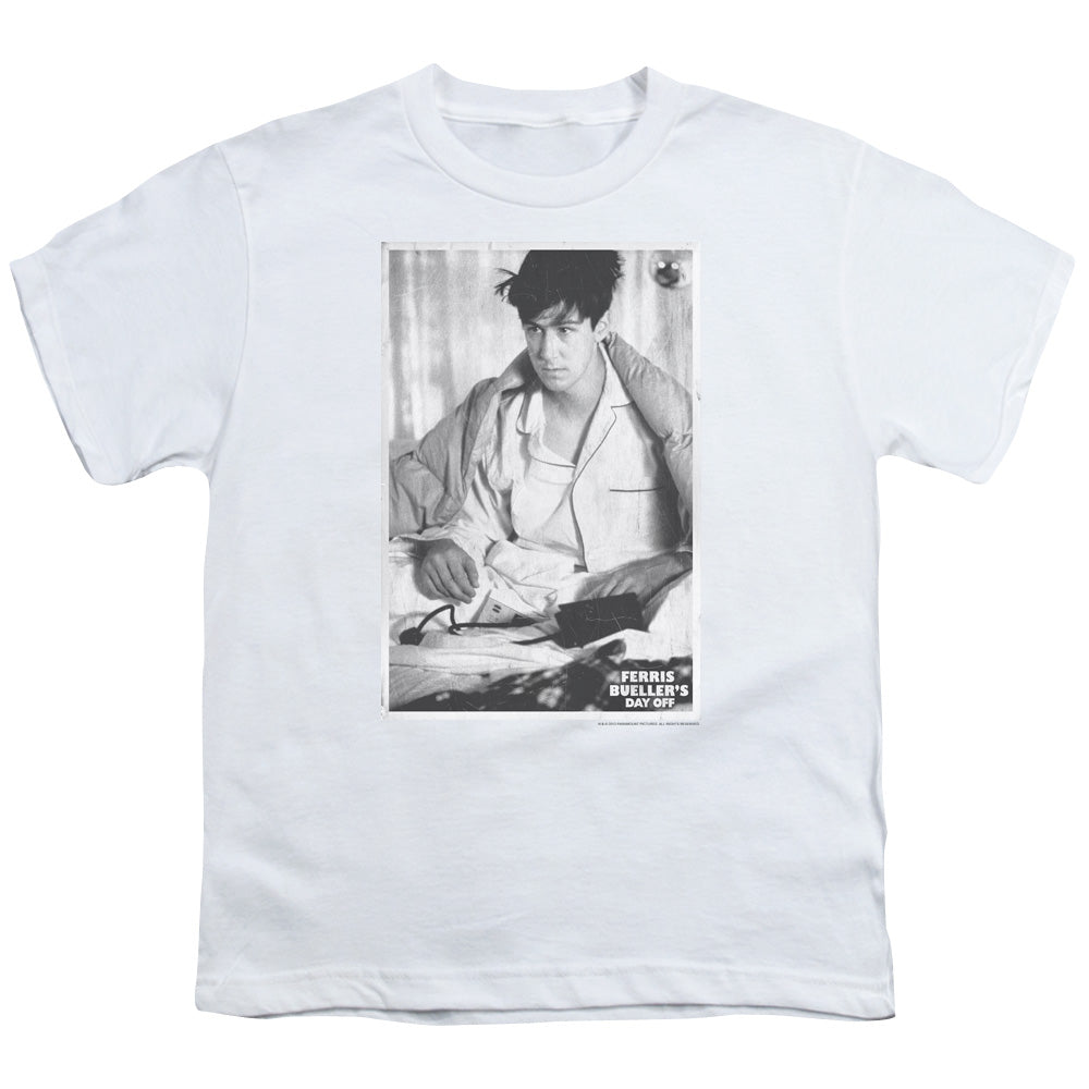 Ferris Buellers Day Off Cameron Kids Youth T Shirt White Officially Licensed