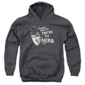 Ferris Buellers Day Off My Hero Kids Youth Hoodie Charcoal Officially Licensed