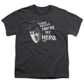 Ferris Buellers Day Off My Hero Kids Youth T Shirt Charcoal Officially Licensed