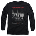 Pet Sematary Cat Poster Mens Long Sleeve Shirt Black Officially Licensed