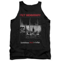 Pet Sematary Cat Poster Mens Tank Top Shirt Black Officially Licensed