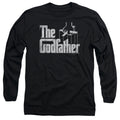 The Godfather Logo Mens Long Sleeve Shirt Black Officially Licensed