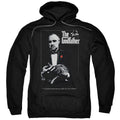 The Godfather Poster Mens Hoodie Black Officially Licensed