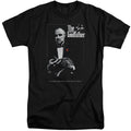 The Godfather Poster Mens Tall T Shirt Black Officially Licensed