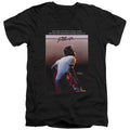 Footloose Poster Mens Slim Fit V-Neck T Shirt Black Officially Licensed