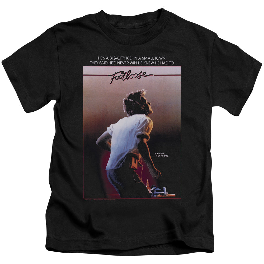 Footloose Poster Juvenile Kids Youth T Shirt Black Officially Licensed