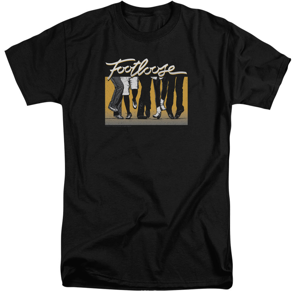 Footloose Dance Party Mens Tall T Shirt Black Officially Licensed