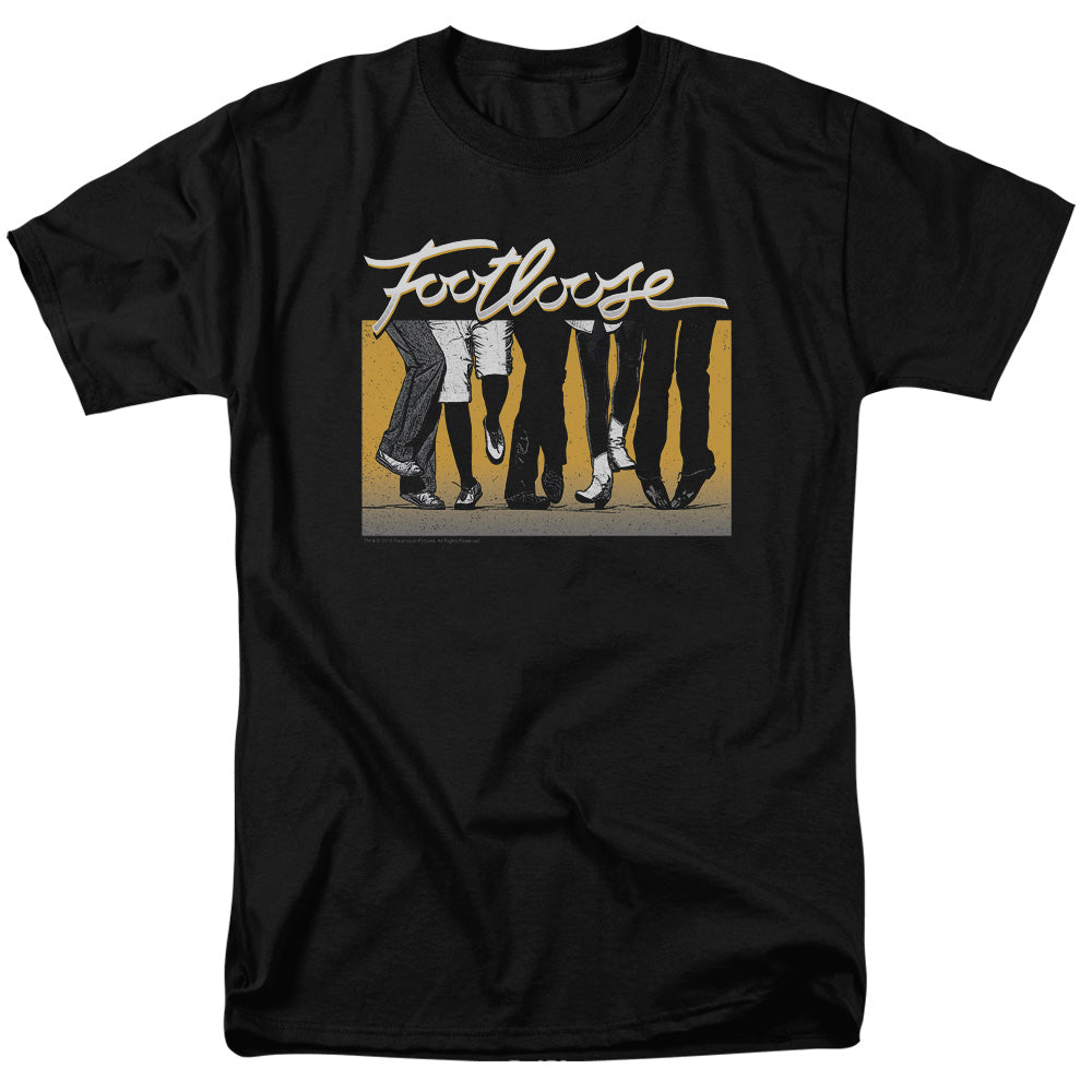 Footloose Dance Party Mens T Shirt Black Officially Licensed