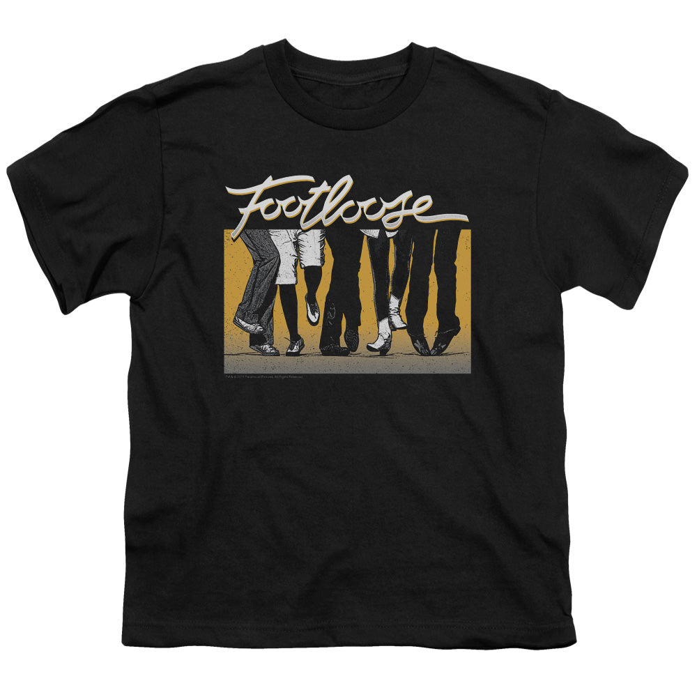 Footloose Dance Party Kids Youth T Shirt Black Officially Licensed