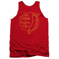 Ferris Buellers Day Off Abe Froman Mens Tank Top Shirt Red Officially Licensed