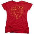 Ferris Buellers Day Off Abe Froman Womens T Shirt Red Officially Licensed