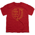 Ferris Buellers Day Off Abe Froman Kids Youth T Shirt Red Officially Licensed