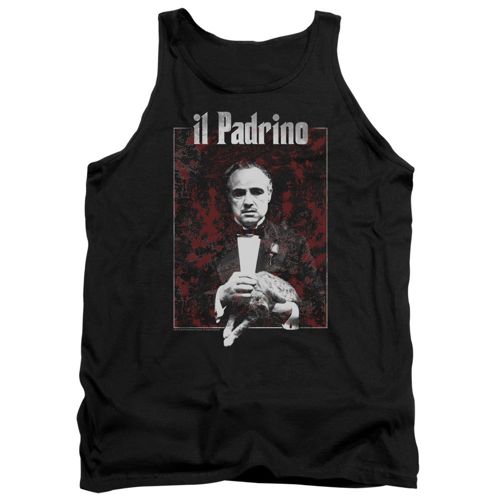 The Godfather Sangue Mens Tank Top Shirt Black Officially Licensed