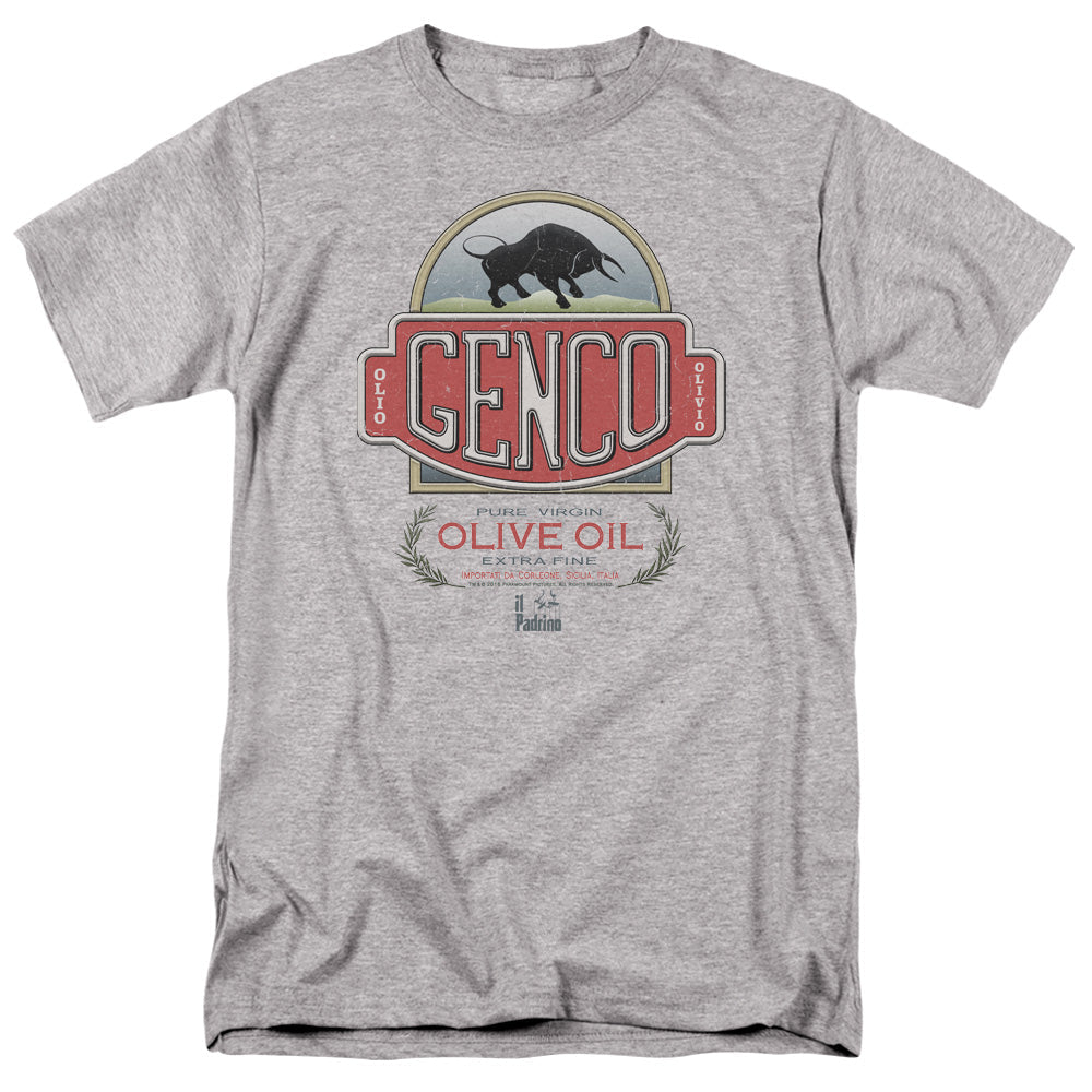 The Godfather Genco Olive Oil Mens T Shirt Athletic Heather Officially Licensed