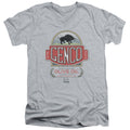 The Godfather Genco Olive Oil Mens Slim Fit V-Neck T Shirt Athletic Heather Officially Licensed