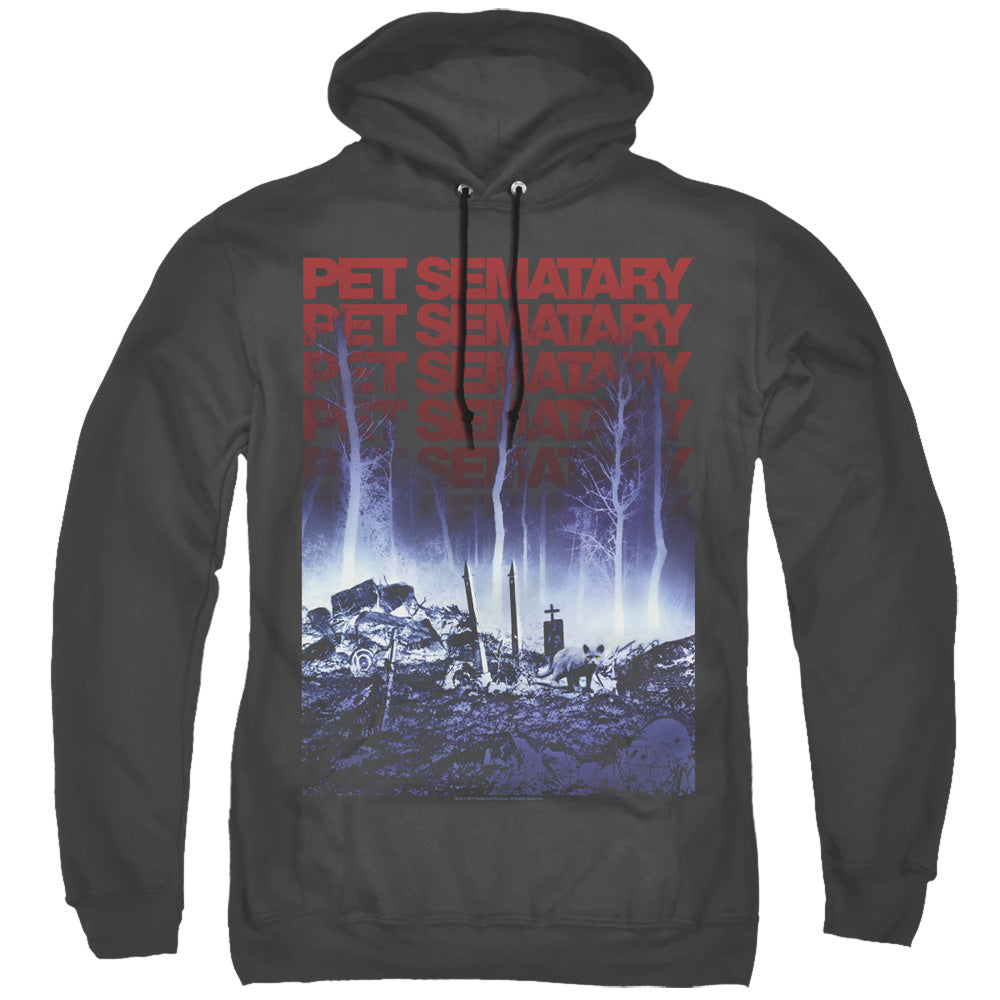 Pet Sematary Sematary Mens Hoodie Black Officially Licensed