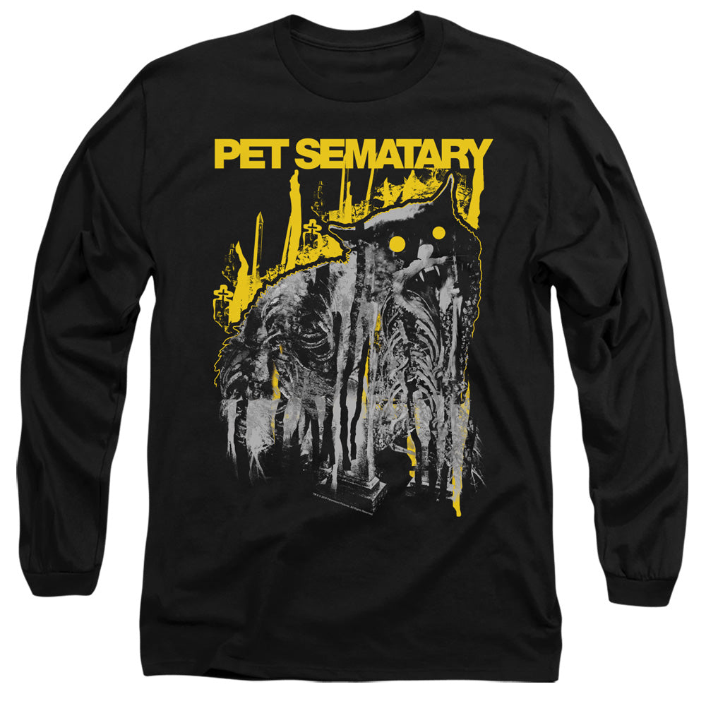 Pet Sematary Decay Mens Long Sleeve Shirt Black Officially Licensed