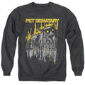 Pet Sematary Decay Mens Crewneck Sweatshirt Black Officially Licensed