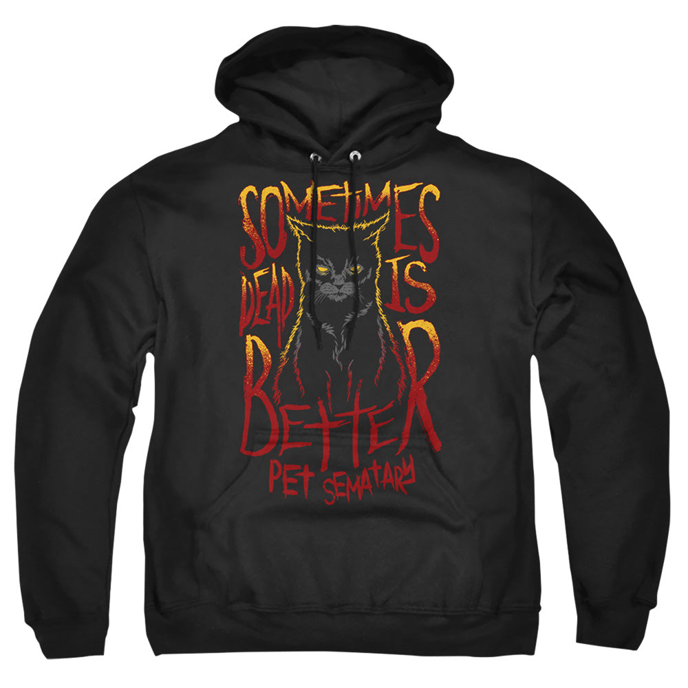 Pet Sematary Dead Is Better Mens Hoodie Black Officially Licensed