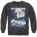Pet Sematary Poster Art Mens Crewneck Sweatshirt Black Officially Licensed