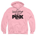 Mean Girls Pink Mens Hoodie Pink Officially Licensed