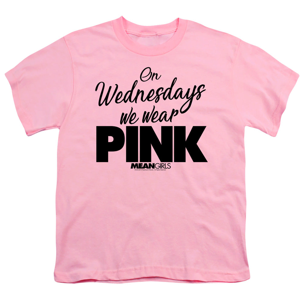 Mean Girls Pink Kids Youth T Shirt Pink Officially Licensed